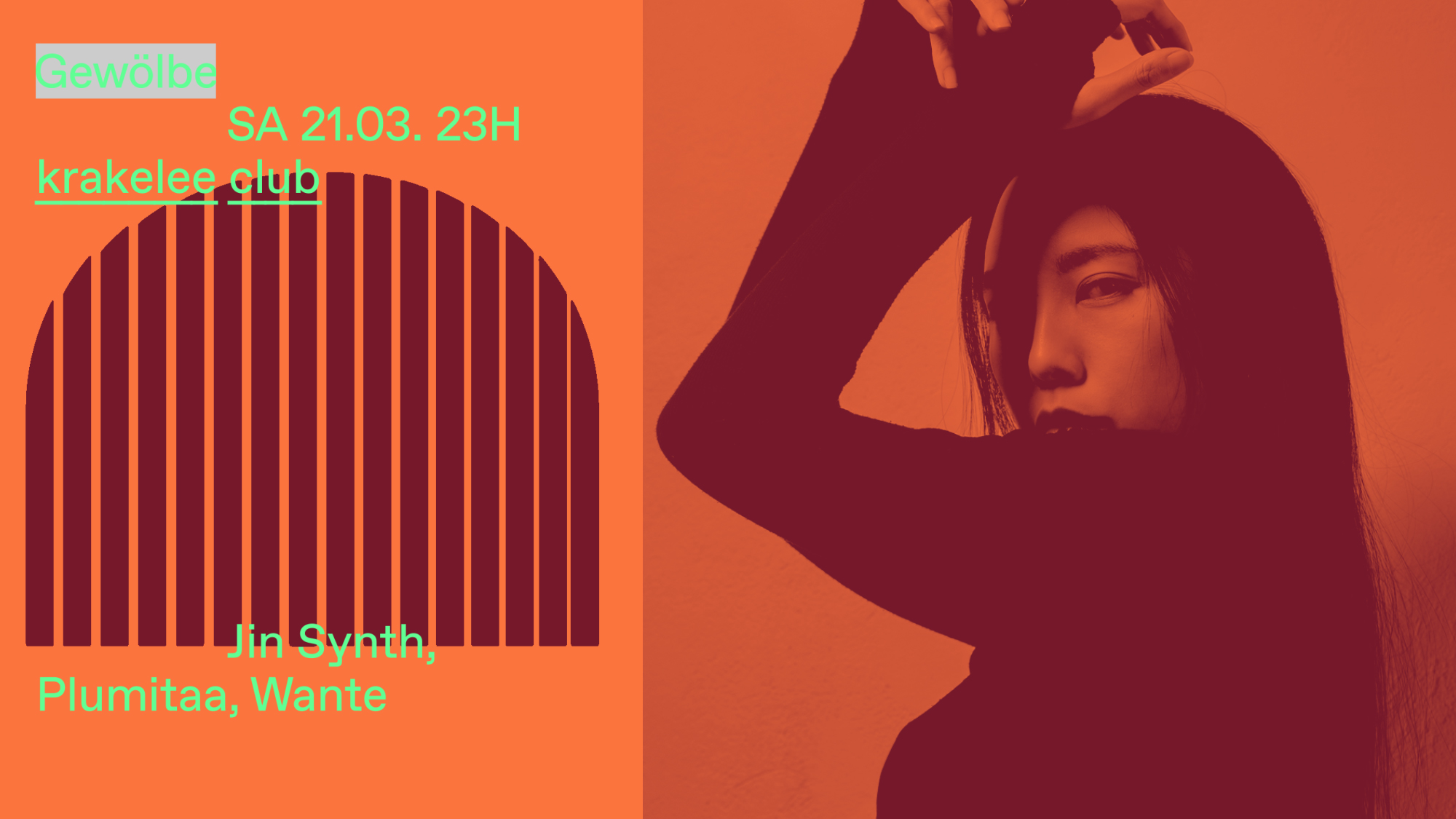 krakelee club with Jin Synth, Plumitaa, Wante