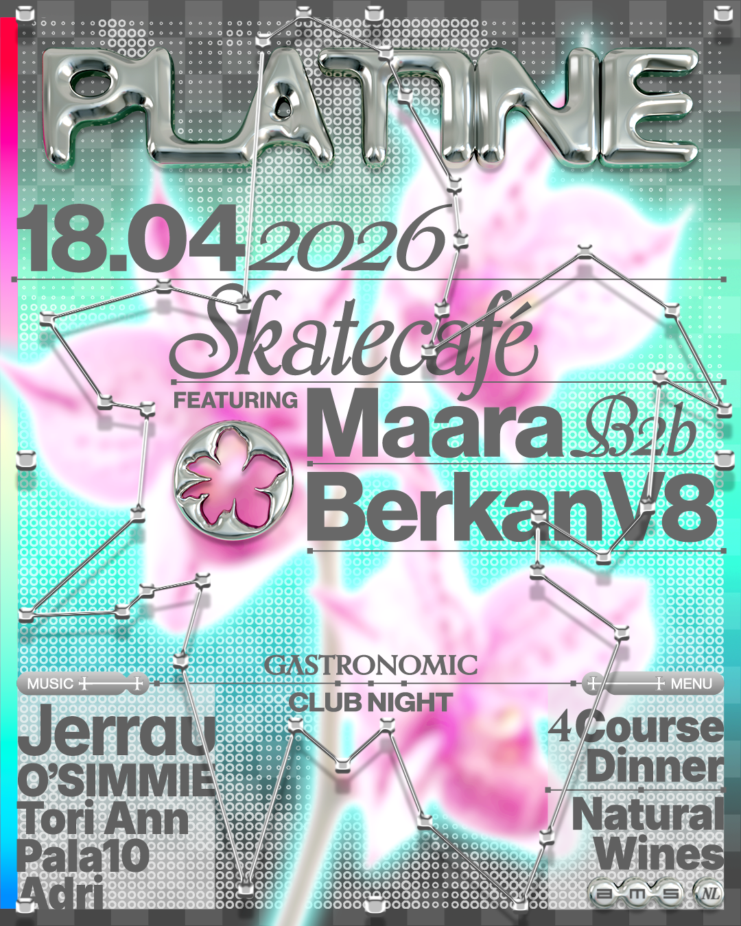 PLATINE presents: Maara B2B Berkan V8, Jerrau, O'SIMMIE, TORI ANN, PALA10, Adri