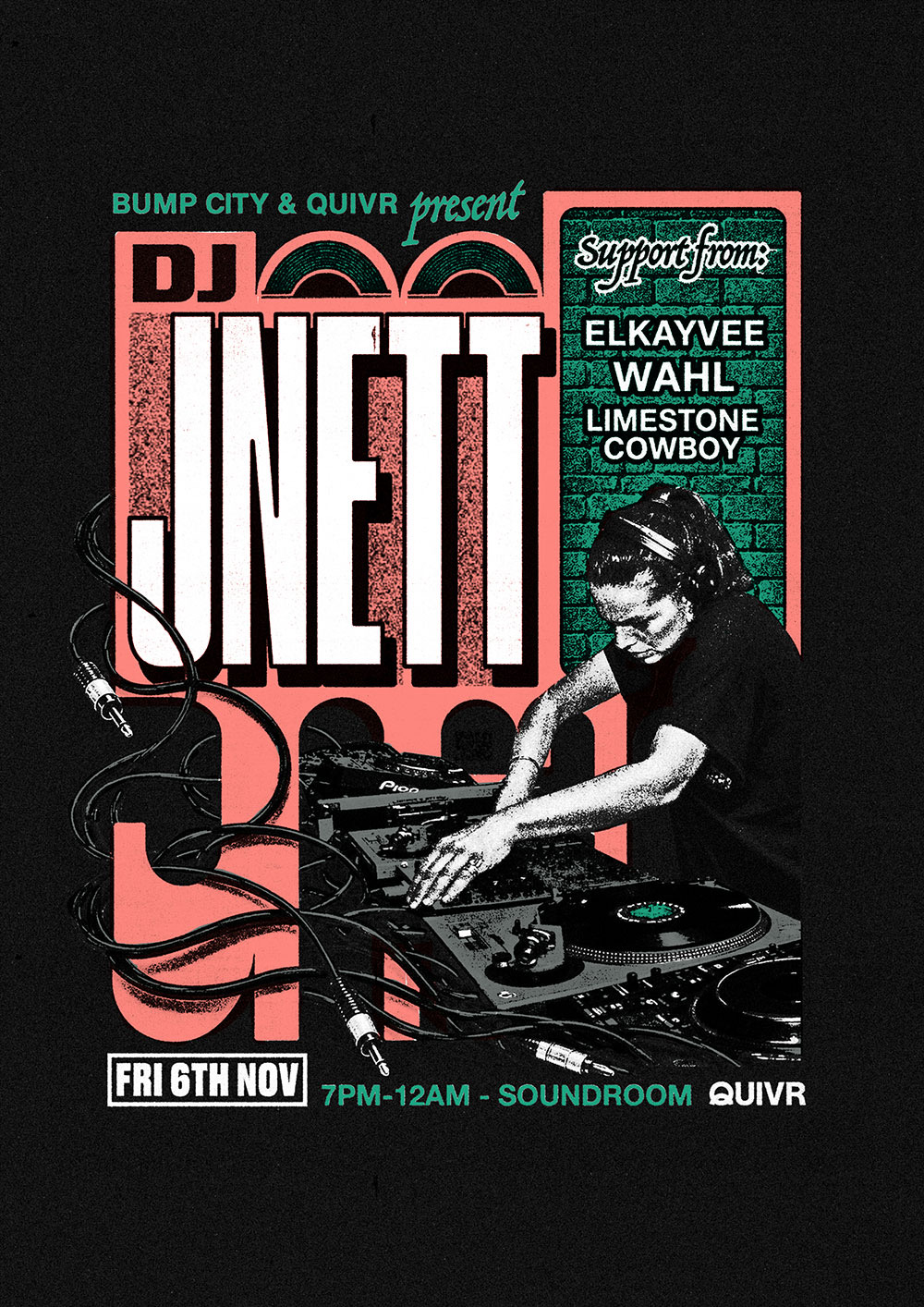 Bump City x QUIVR present JNETT