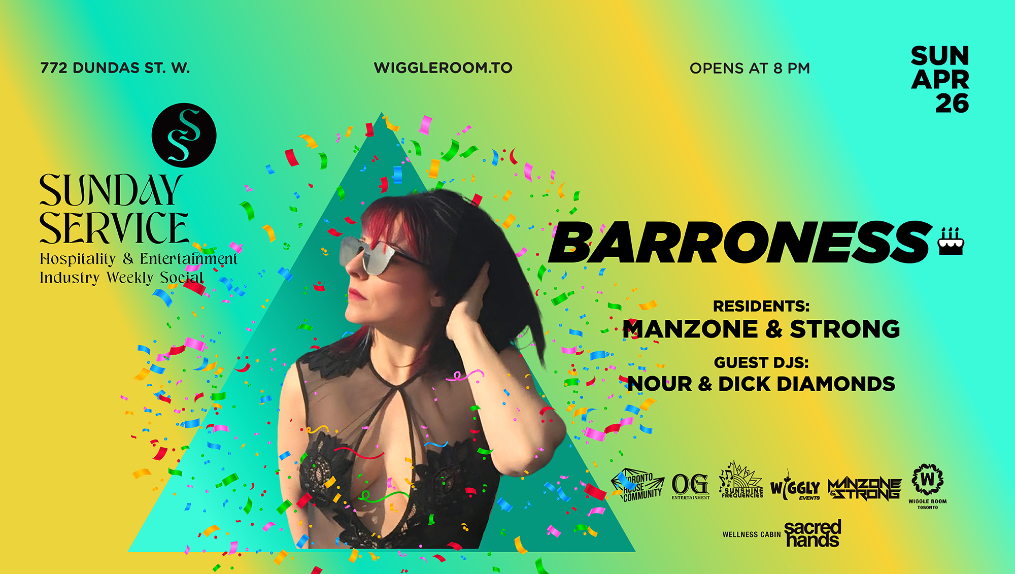 Sunday SerVice: Barroness bday beats - Manzone & Strong