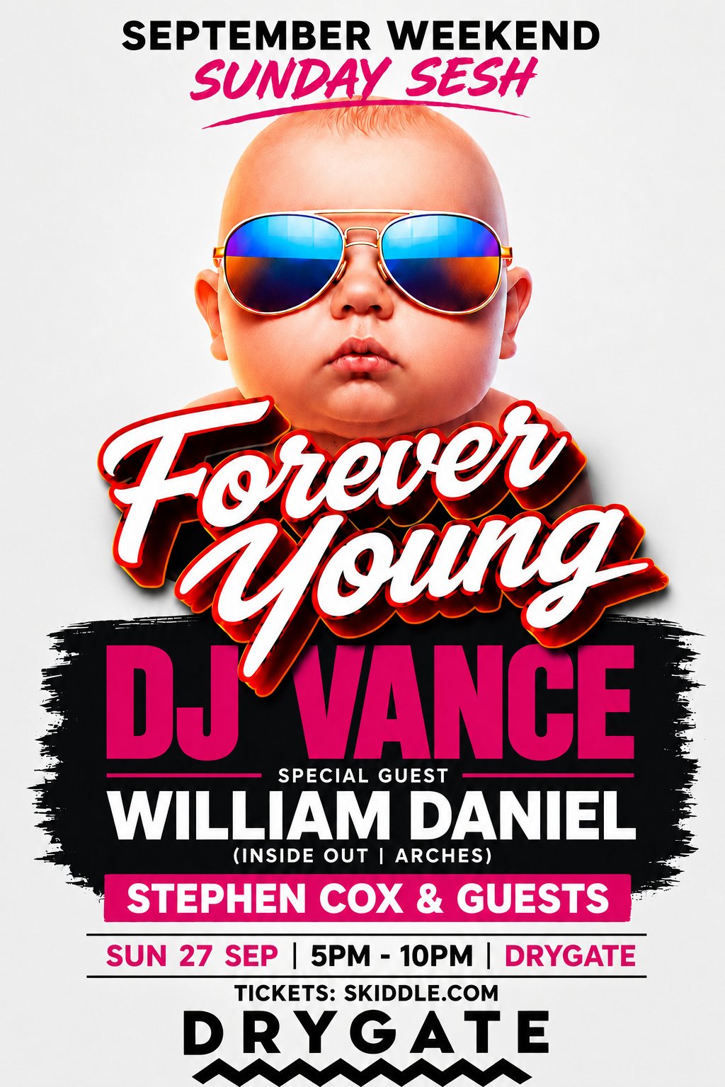 Forever Young - September Weekend Sunday Sesh at Drygate, Glasgow