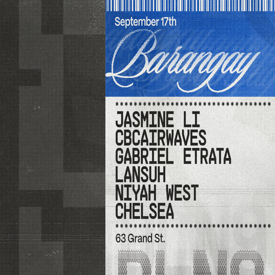 Barangay presents: Jasmine Li, CBCAIRWAVES, Gabriel Etrata, LANSUH, Niyah West, Chelsea