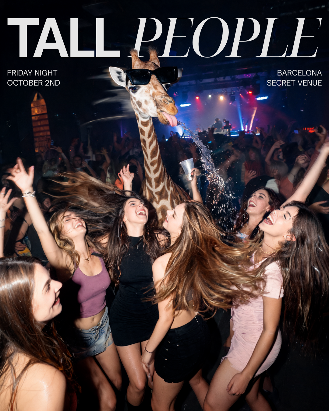 Tall People Night in Barcelona