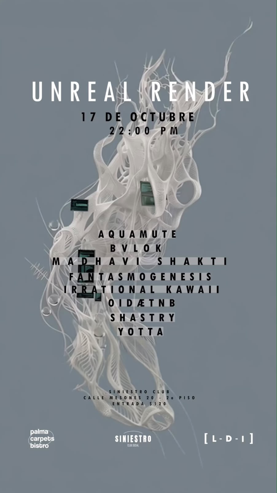 Flyer de UNREAL RENDER