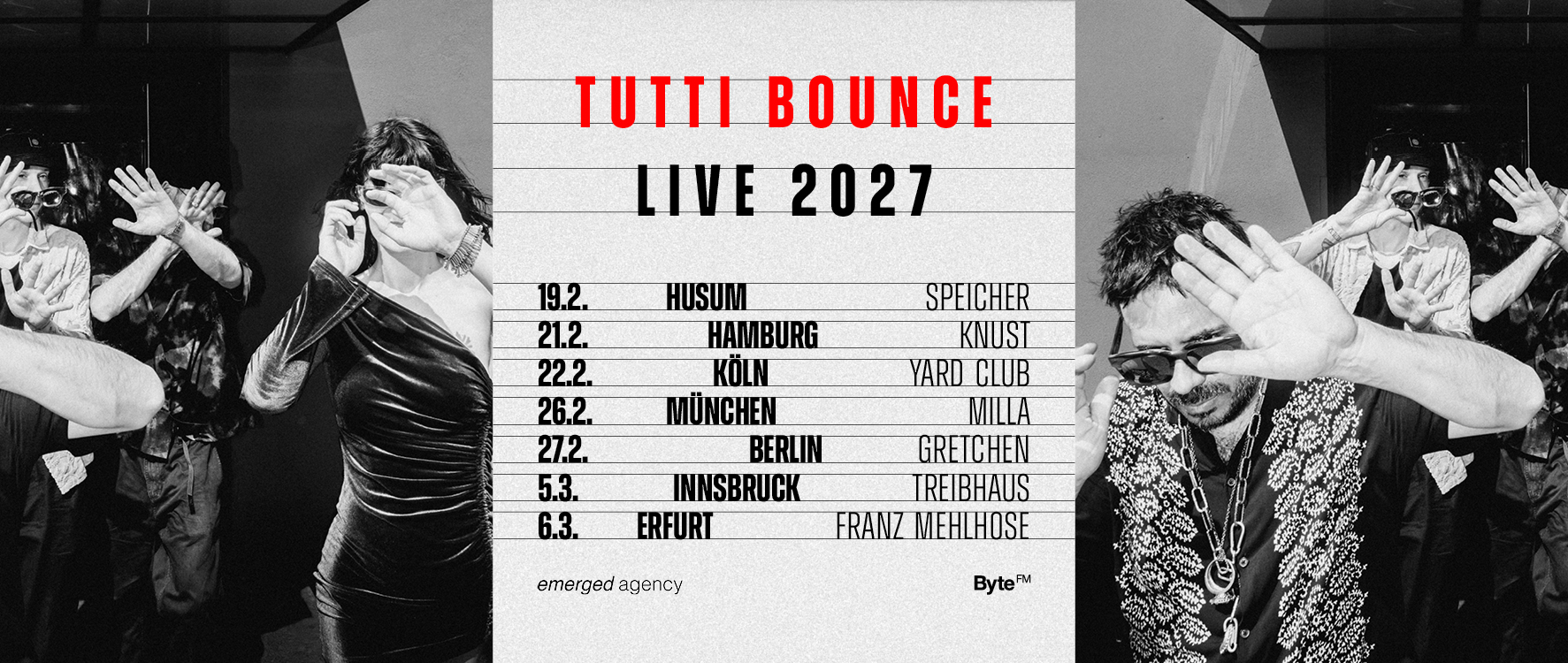 TUTTI BOUNCE - 360 ° (Live) Show