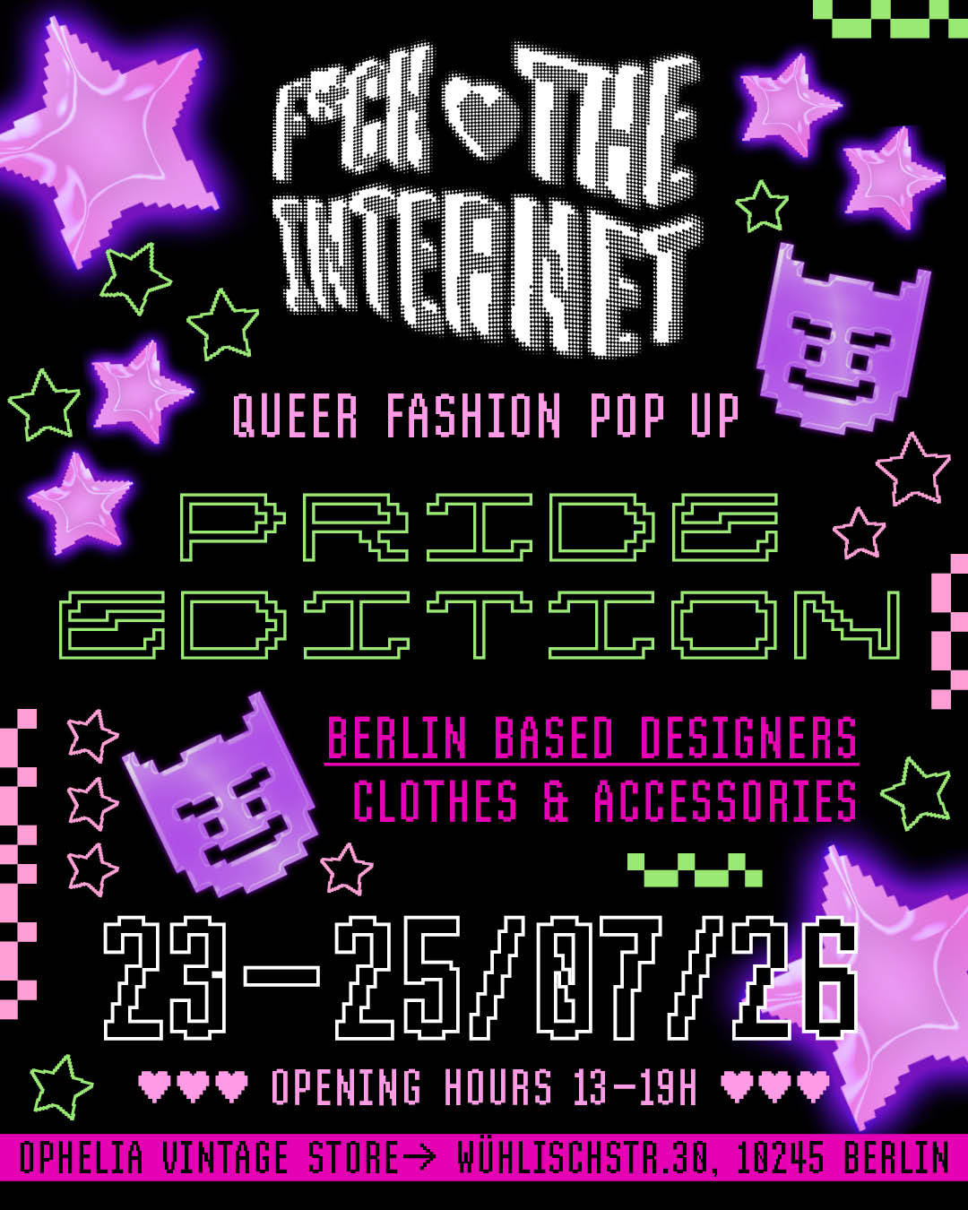 Pride Fashion POP UP by F*ck the Internet: Independent Designers