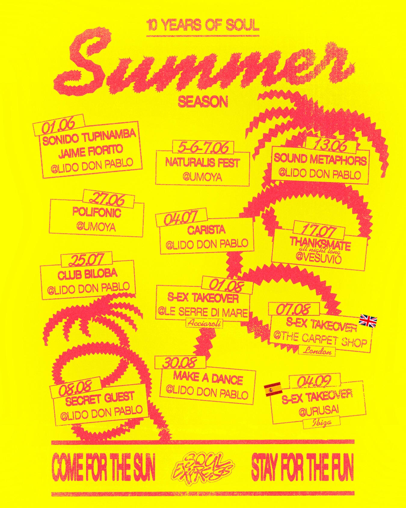Soul Express Sunday Special with Make A Dance + ThanksMate + Obbi