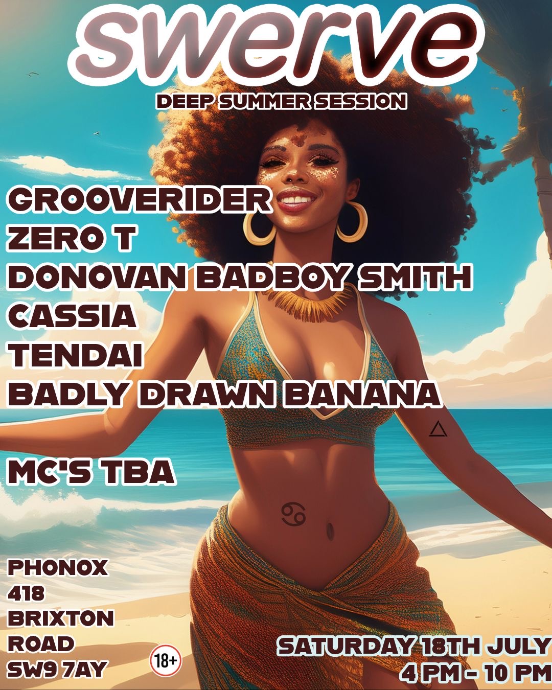 Swerve Deep Summer Daytime Session