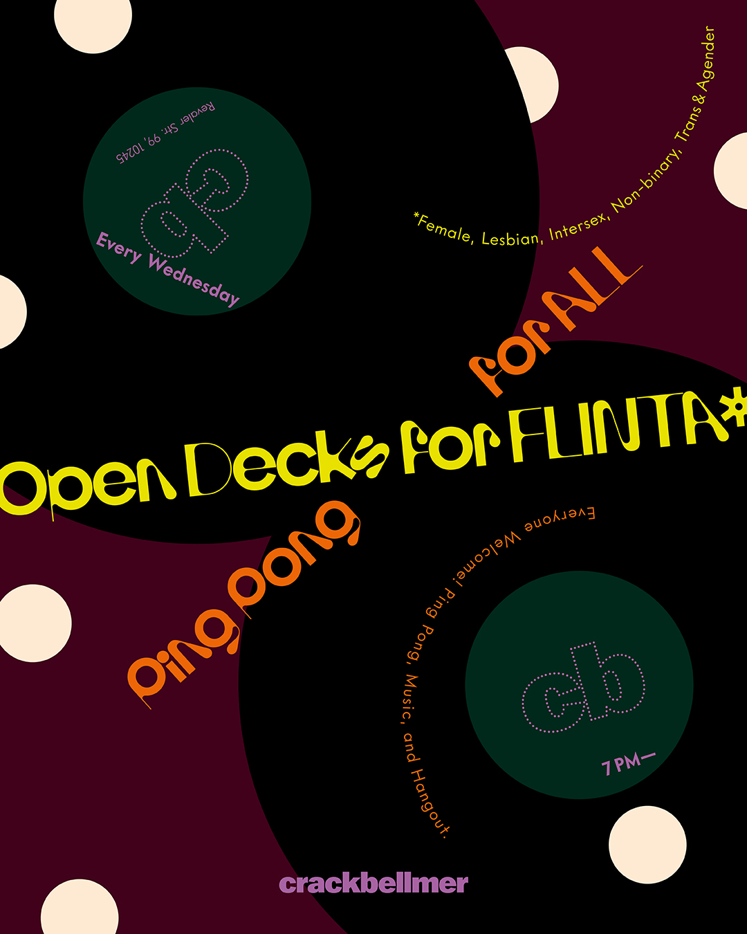 OPEN DECK FOR FLINTA* - PING PONG FOR ALL