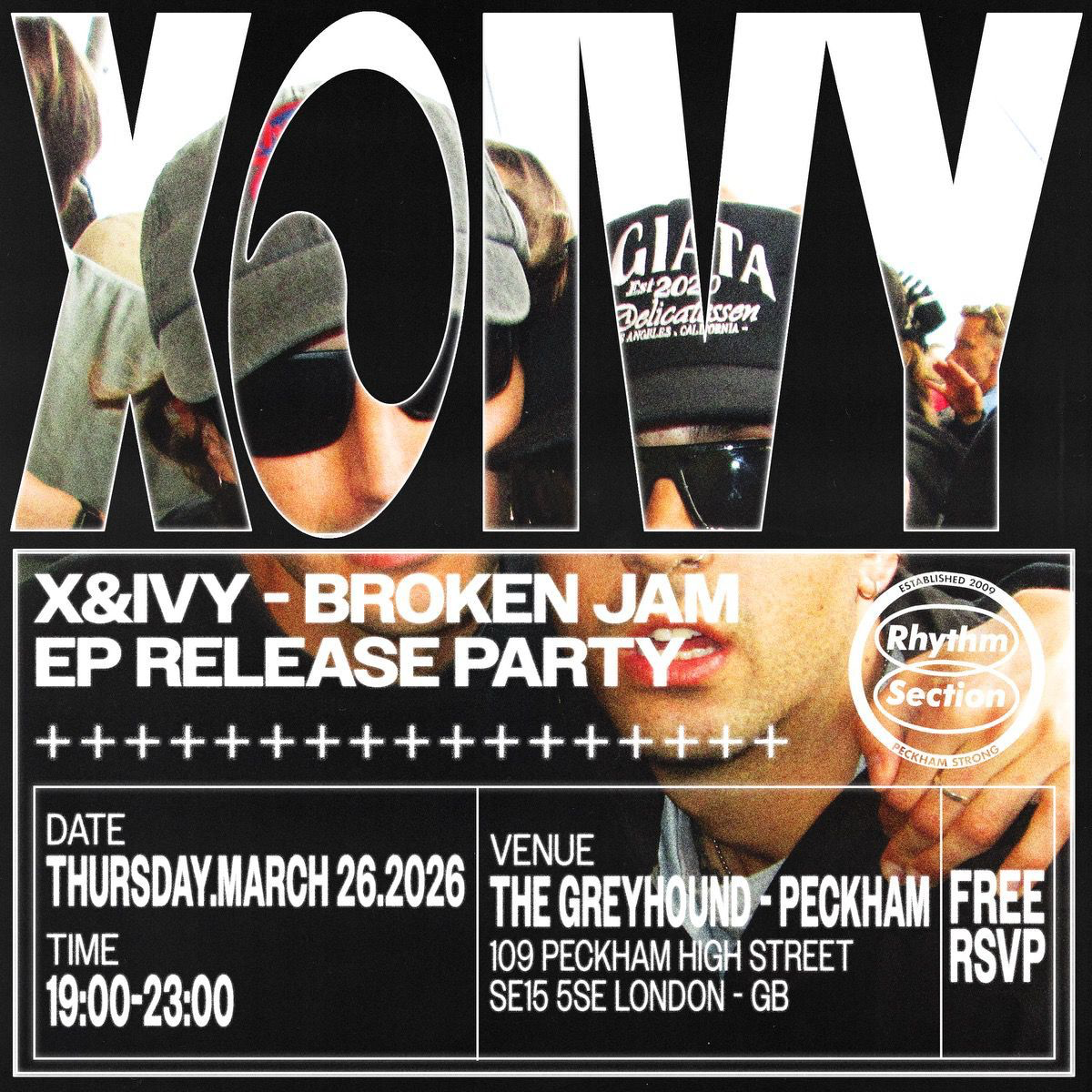 X & Ivy Broken Jam EP Release Party