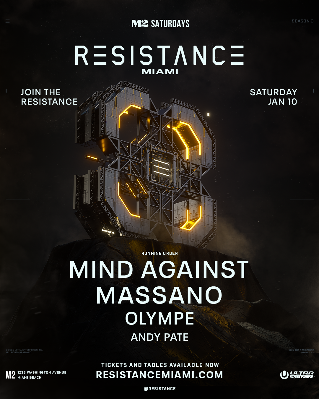 Resistance - Mind Against, Massano, Olympe, Andy Pate