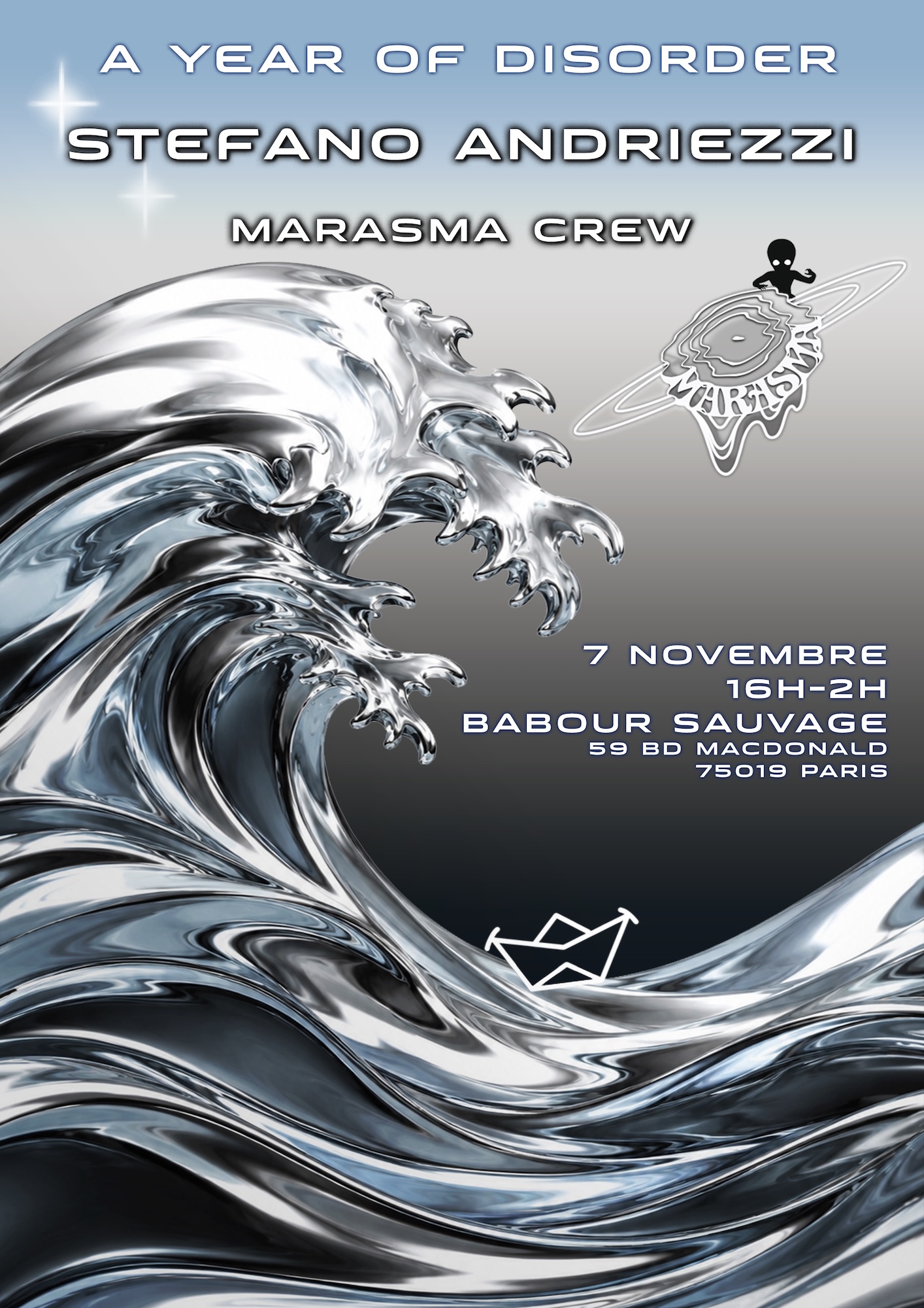 Marasma – A Year of Disorder: Stefano Andriezzi - Babour Sauvage