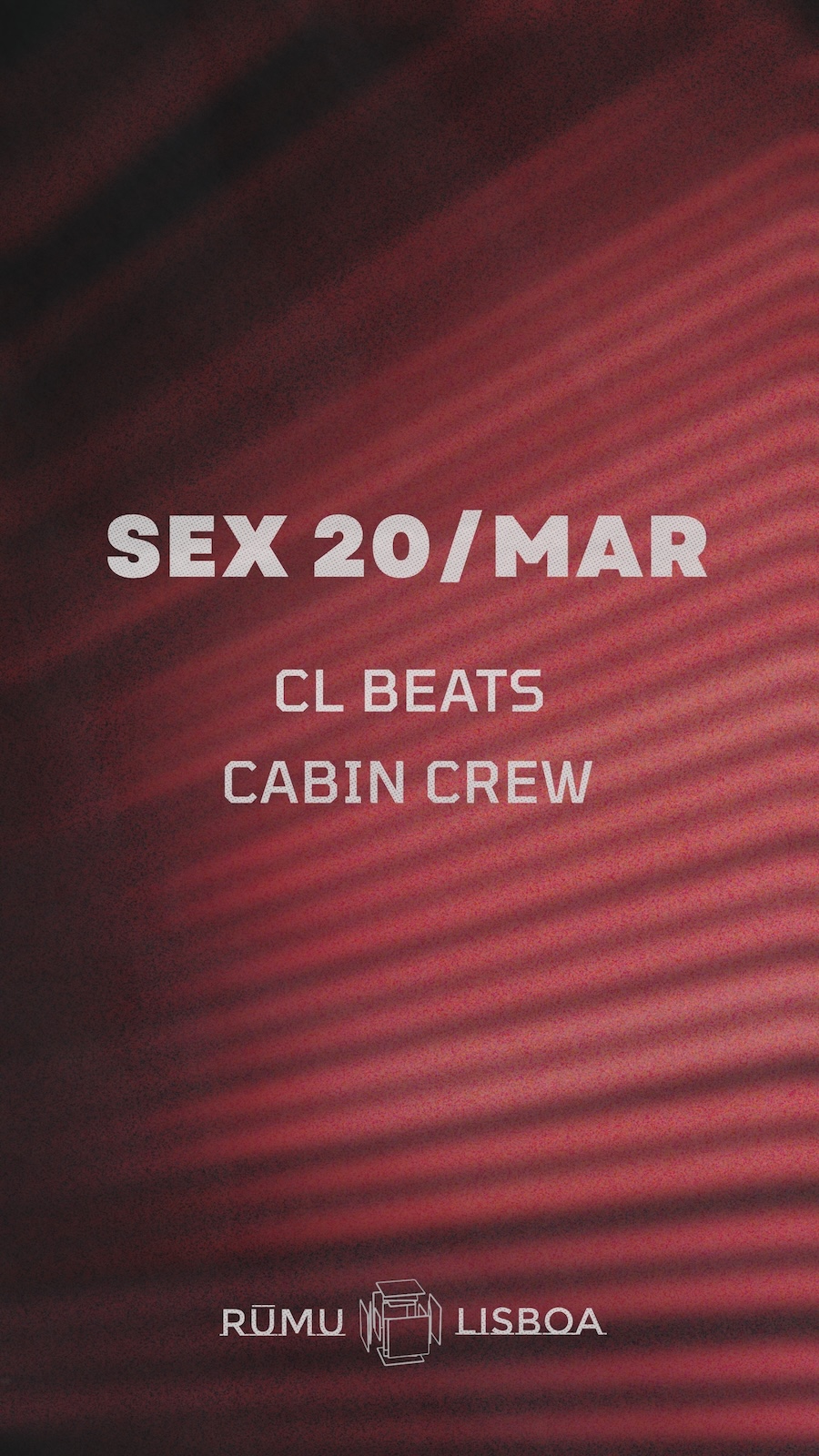 Rūmu presents: CL Beats & Cabin Crew