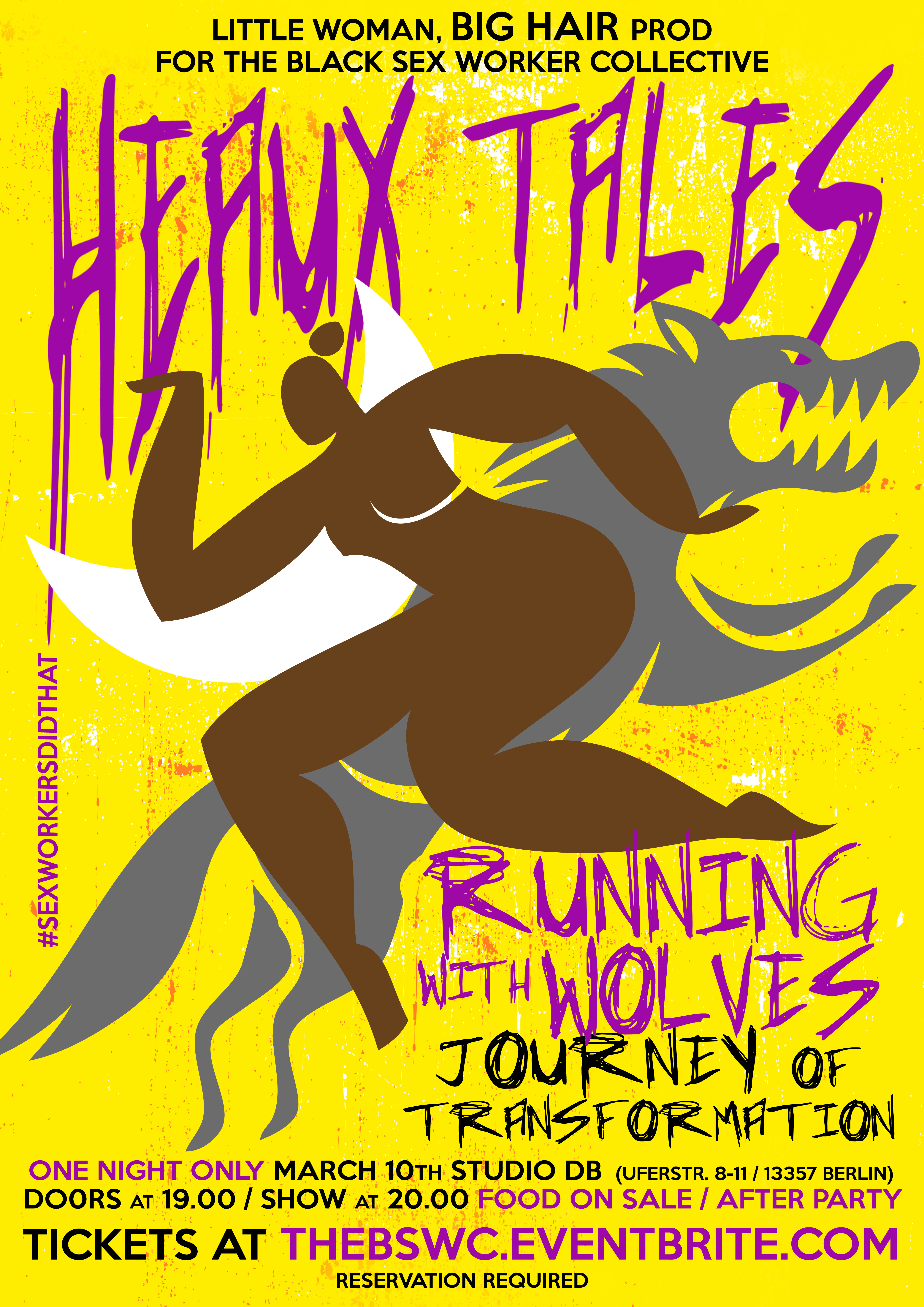 HEAUX TALES - Running w/Wolves: Journey of Transformation bei Studio dB,  Berlin