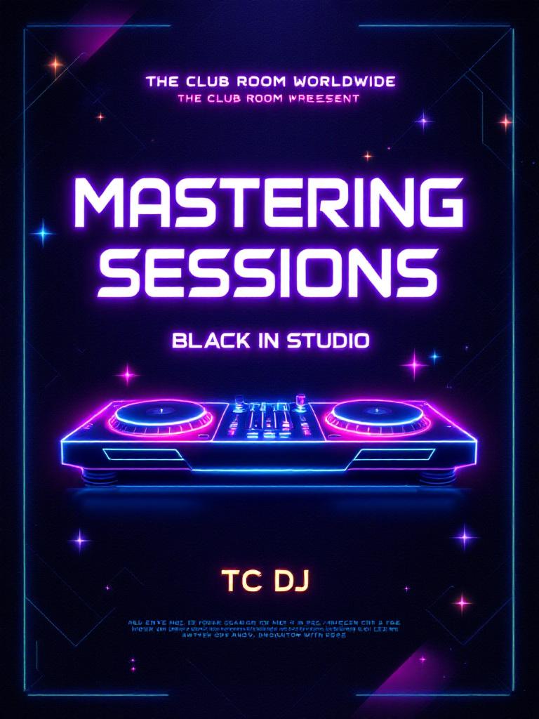 Mastering Sessions Black In Studio