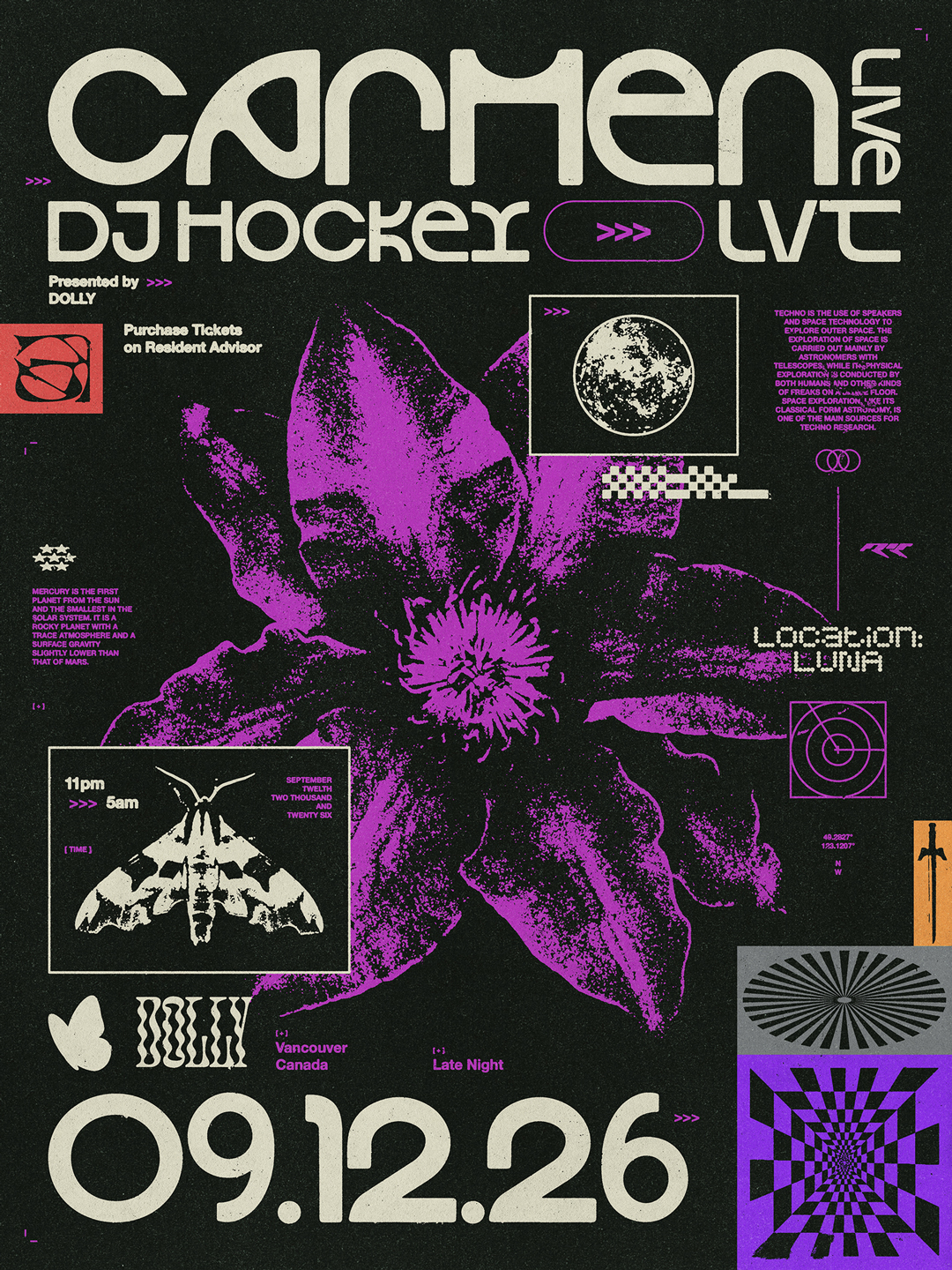 DOLLY presents... Carmen (LIVE) with DJ Hockey & LVT — Música · Vancouver
