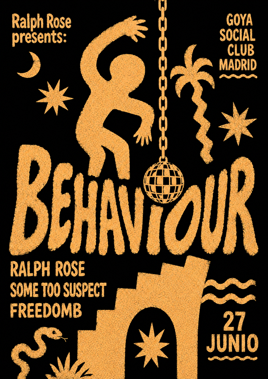 Behaviour with Ralph Rose