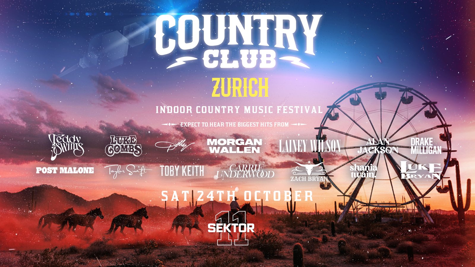 Country Club - Country Music Festival - Sektor 11 Zurich