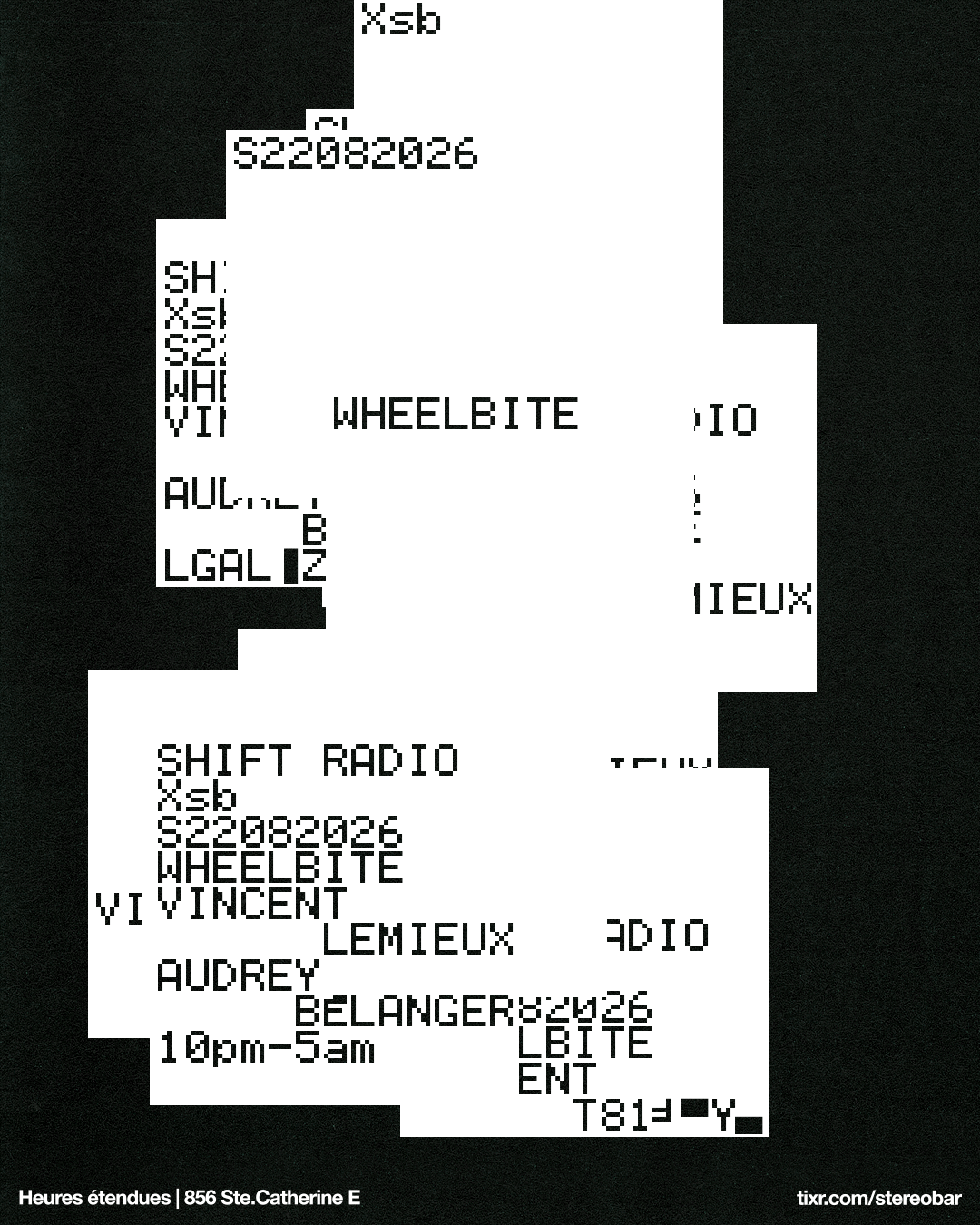Shift Radio x SB: Wheelbite - Vincent Lemieux - Audrey Bélanger