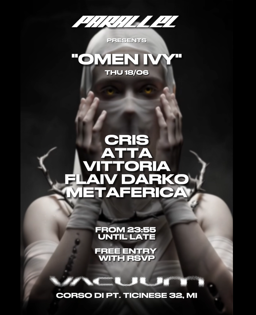 PARALLEL presents OMEN IVY Φ HARD MUSIC EVENT