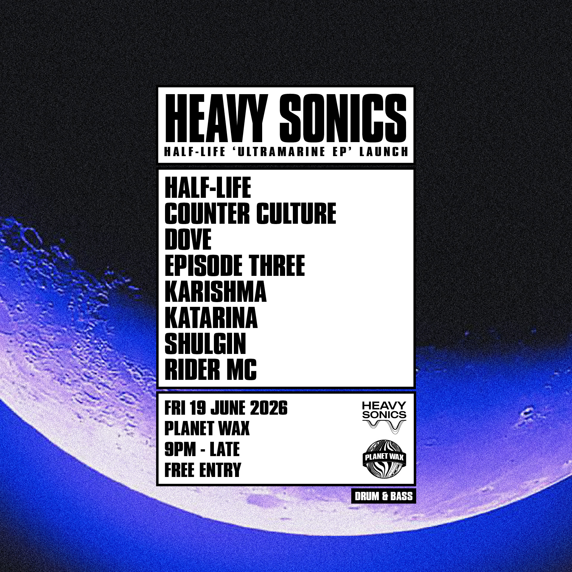 Heavy Sonics: Half-Life 'Ultramarine EP' Launch