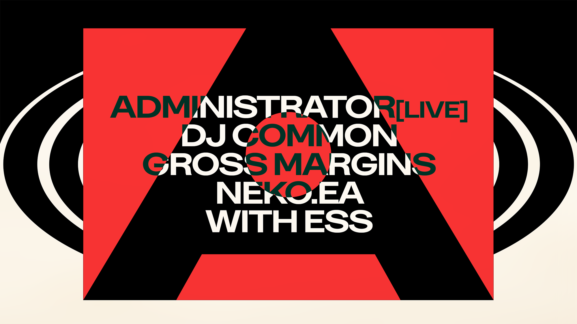 Solace Invites W/ ADMINISTRATOR [Live] DJ Common gross margins neko.ea with Ess
