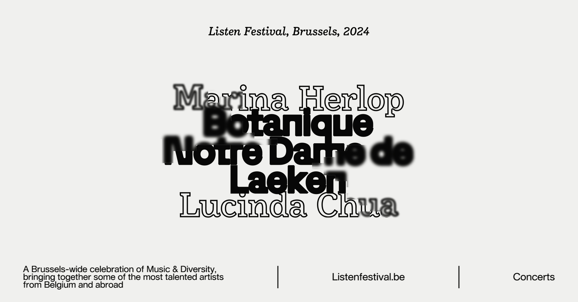 LISTEN FESTIVAL : MARINA HERLOP - LUCINDA CHUA