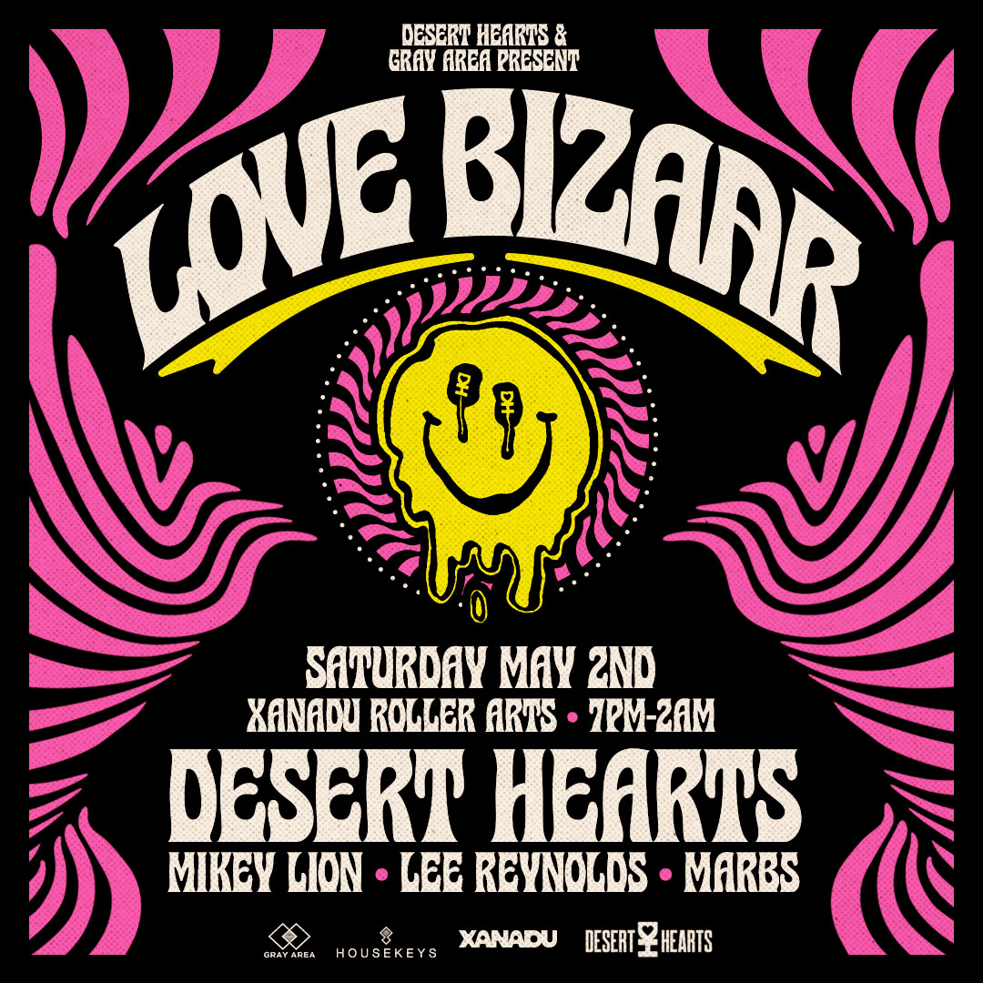Desert Hearts: Love Bizaar Roller Arts
