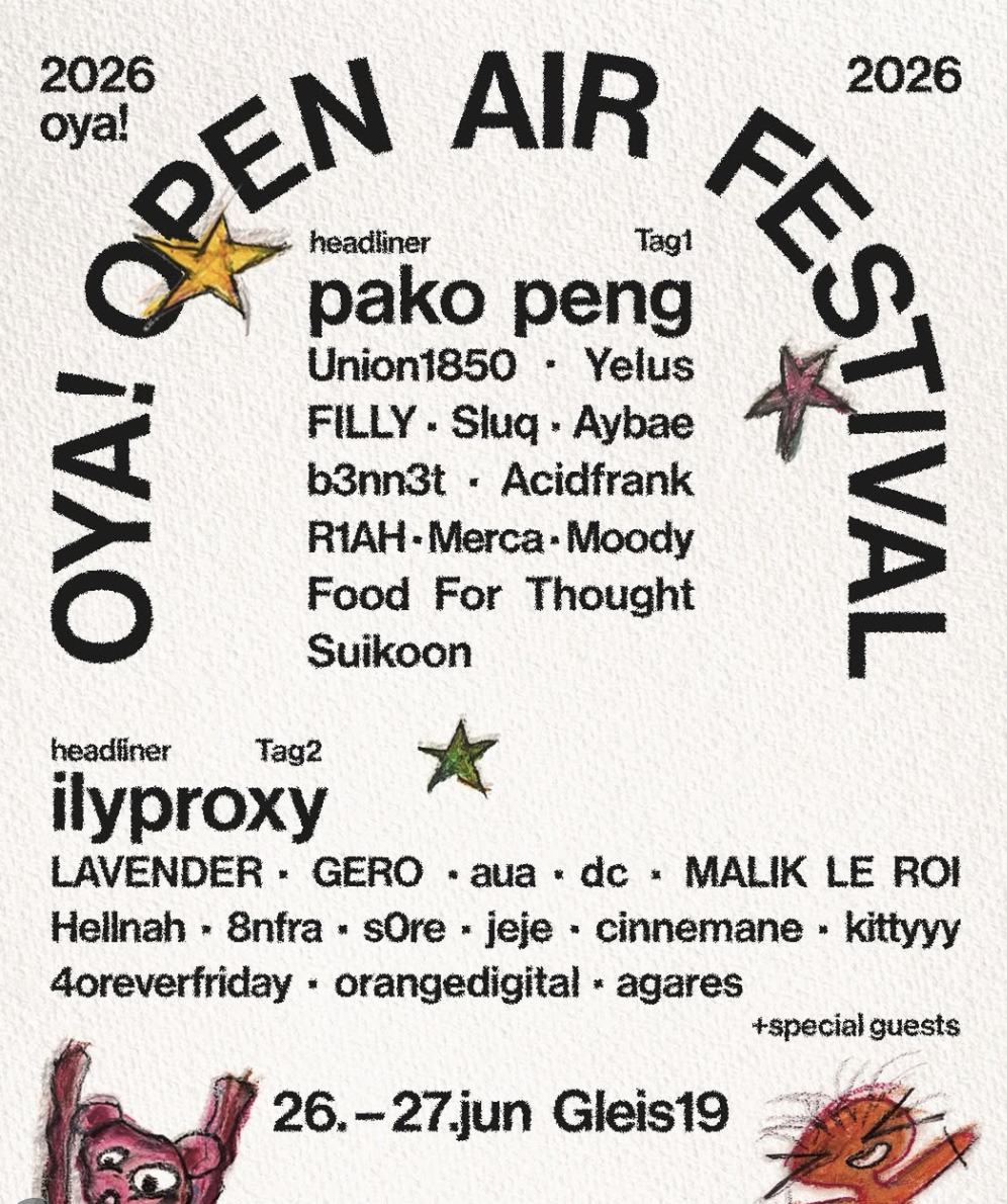 OYA! OPEN AIR FESTIVAL — Gleis19, Вена
