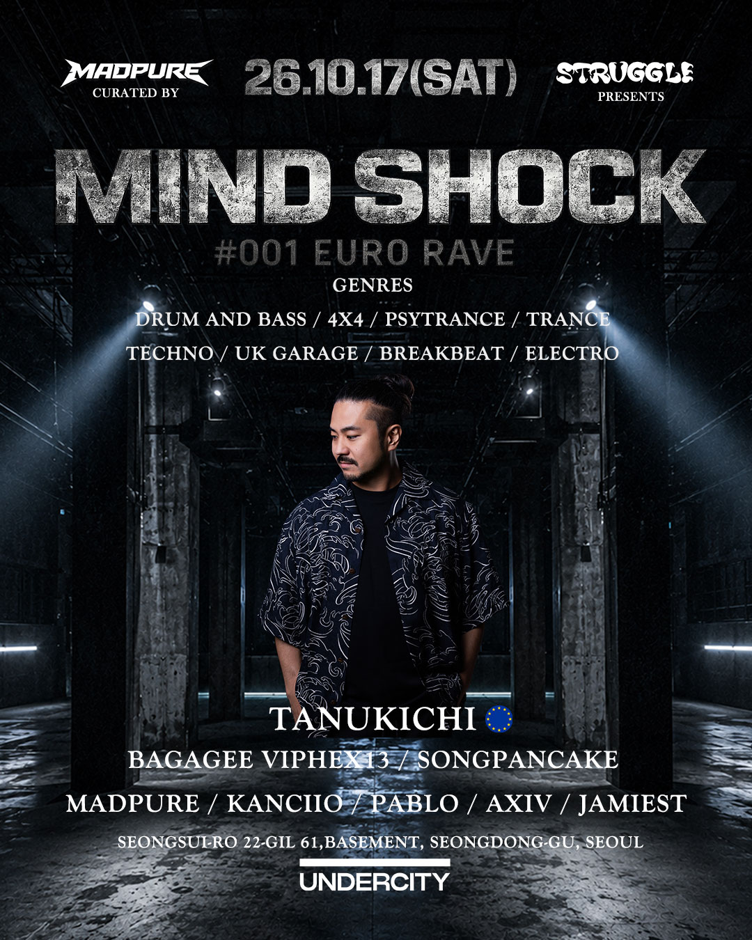 STRUGGLE PRESENTS - MIND SHOCK 001 EURO RAVE