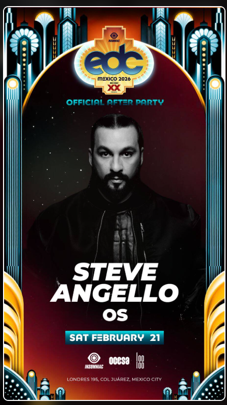 Steve Angello - After oficial EDC 2026