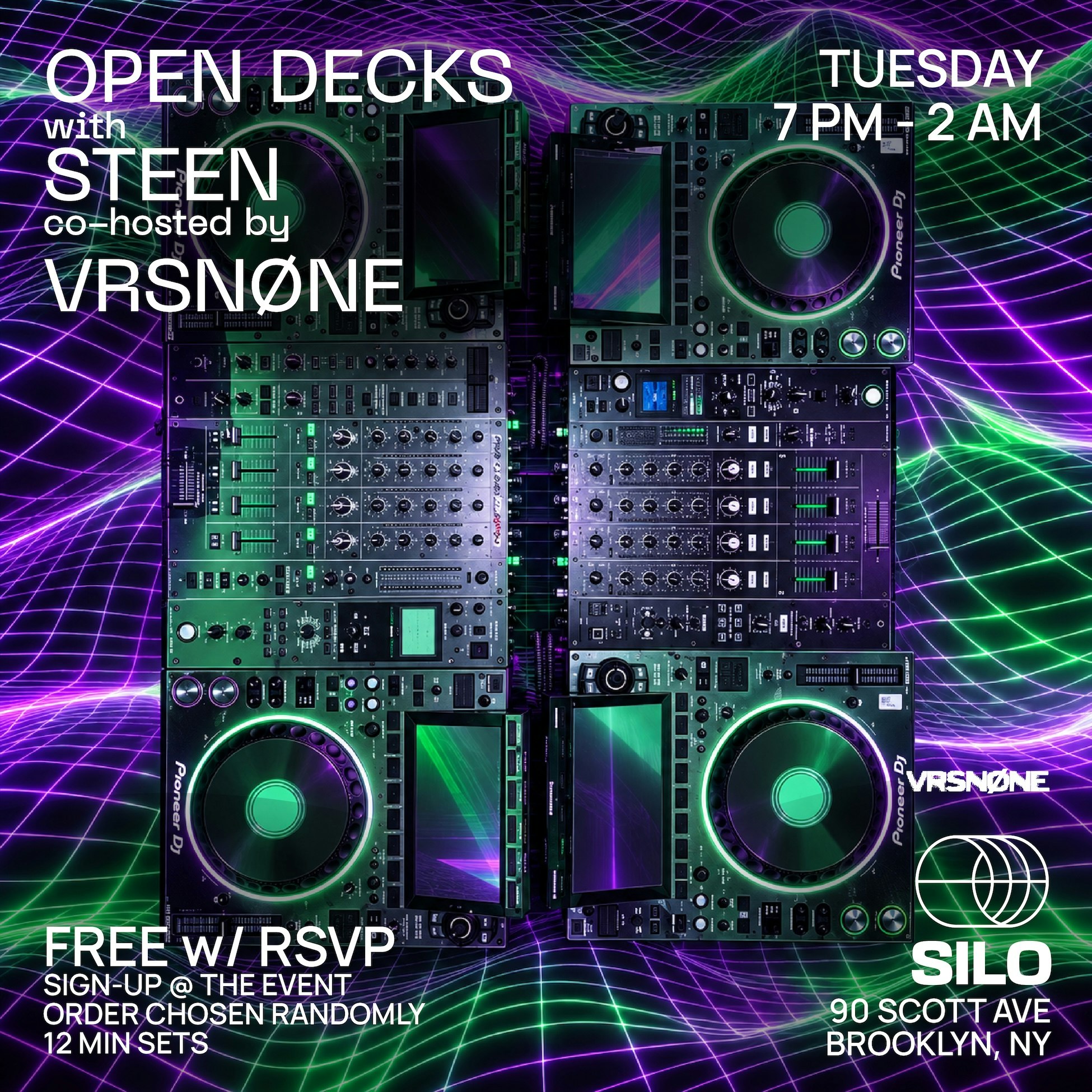 Open Decks with STEEN & VRSNØNE - SILO