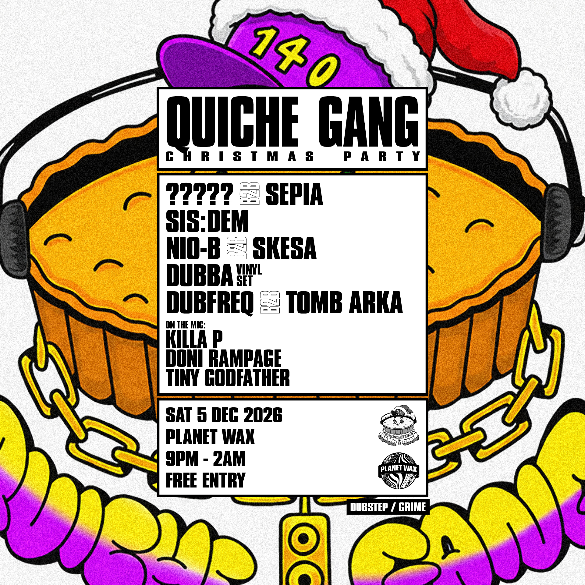 QUICHE GANG: Christmas Party