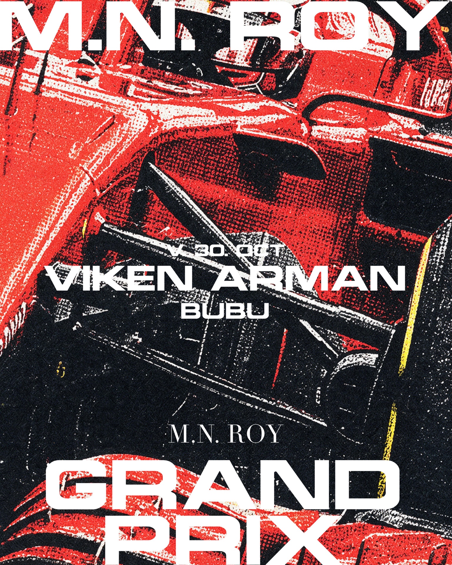 Flyer de Viken Arman + Bubu
