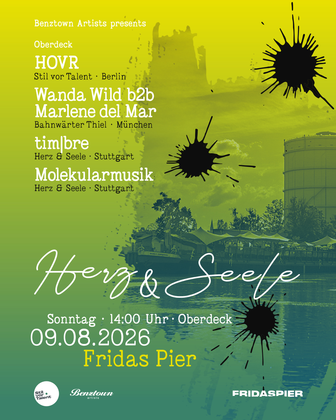 HERZ & SEELE OPEN AIR · Fridas Pier OBERDECK