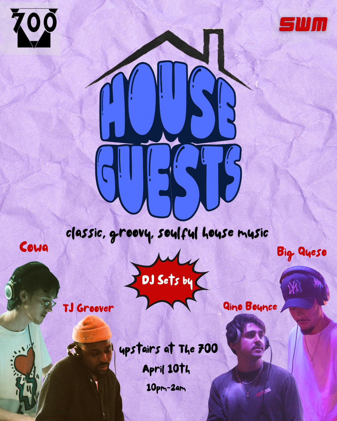 House Guests: Classic, Groovy, Soulful House Music presented by Soundwave Market