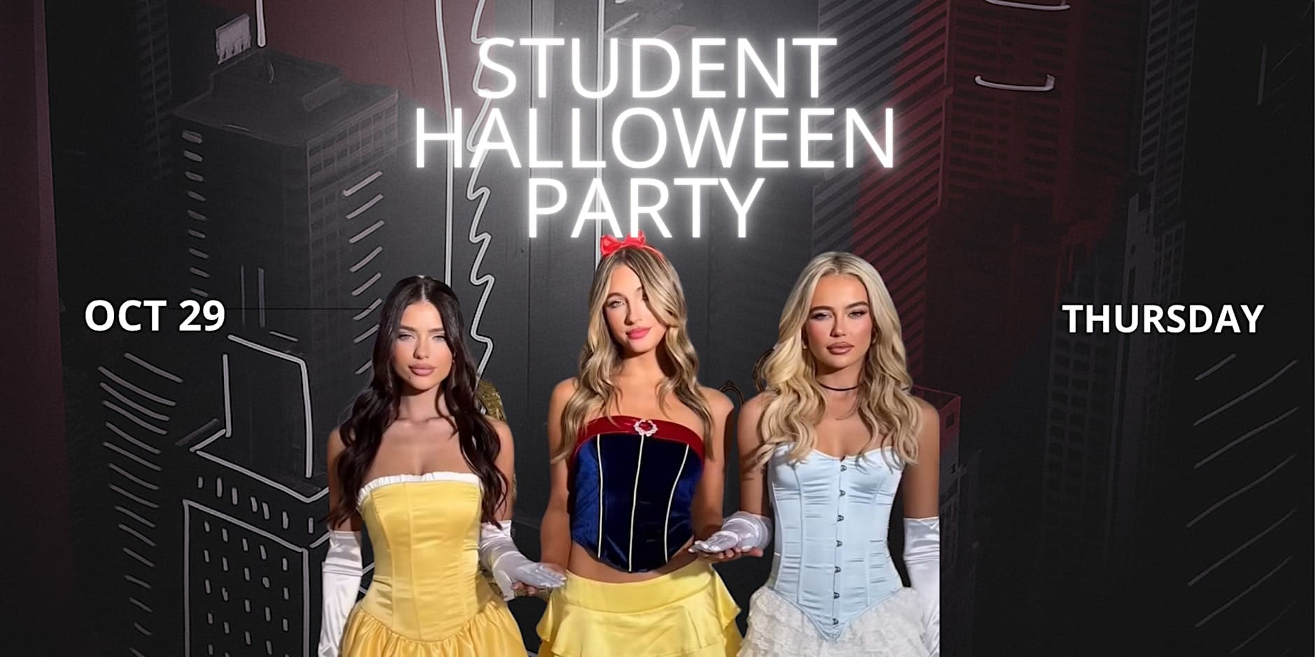 Dublin Student Halloween Party at SoHo - €4 Drinks - 2000s Y2K Night
