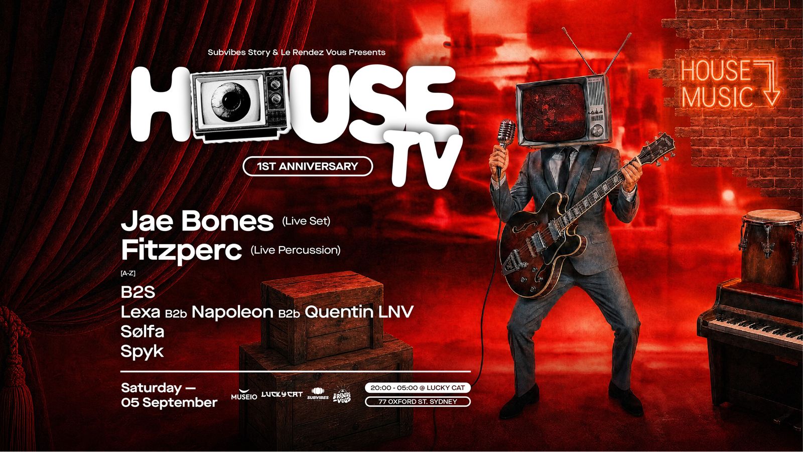 House TV - Jae Bones - Fitzperc (1st Anniversary)