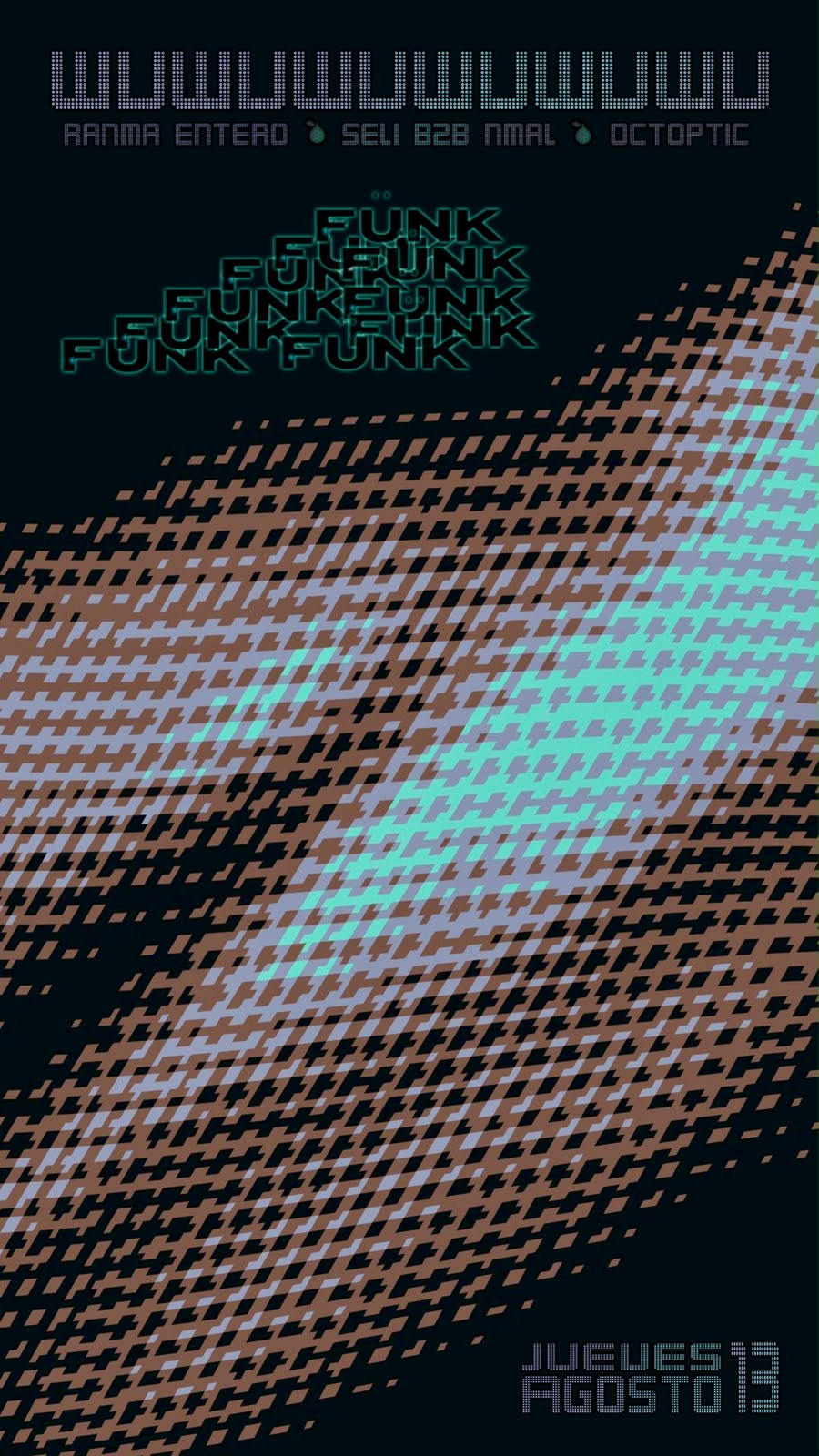 Flyer de Wavawava x Fünk