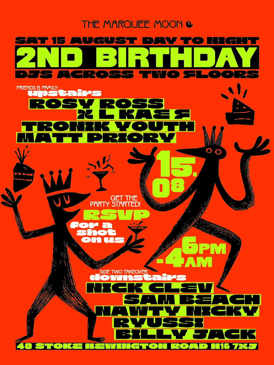 The Marquee Moon 2nd Birthday