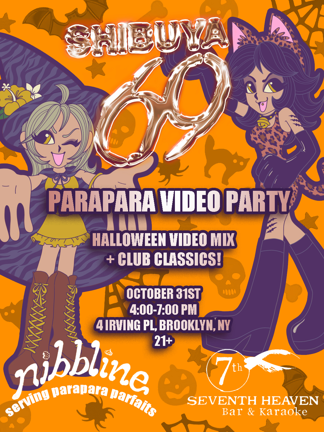 ⁺‧₊˚ ཐི⋆♱ ParaPara Halloween Party ♱⋆ཋྀ ˚₊‧⁺