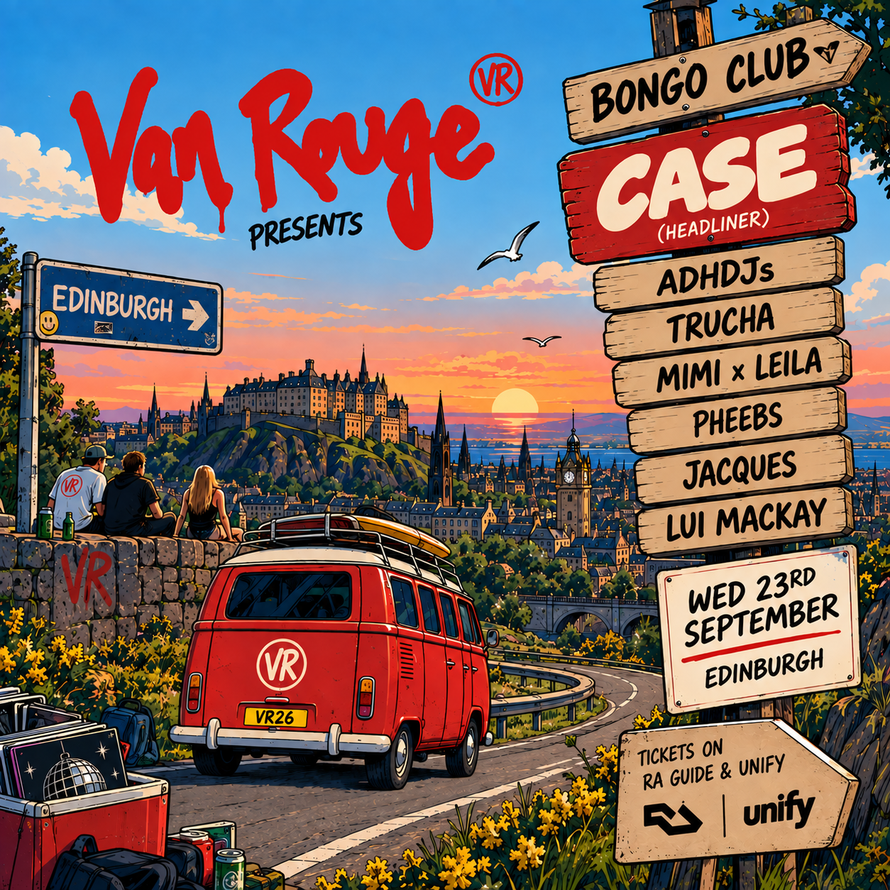 Van Rouge x The Bongo Club: Part 4 at The Bongo Club, EH1 1JX; Scotland; United Kingdom