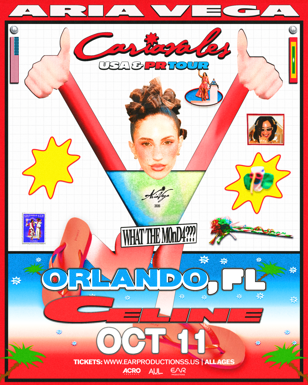 Aria Vega presents: Cariavales USA & PR TOUR