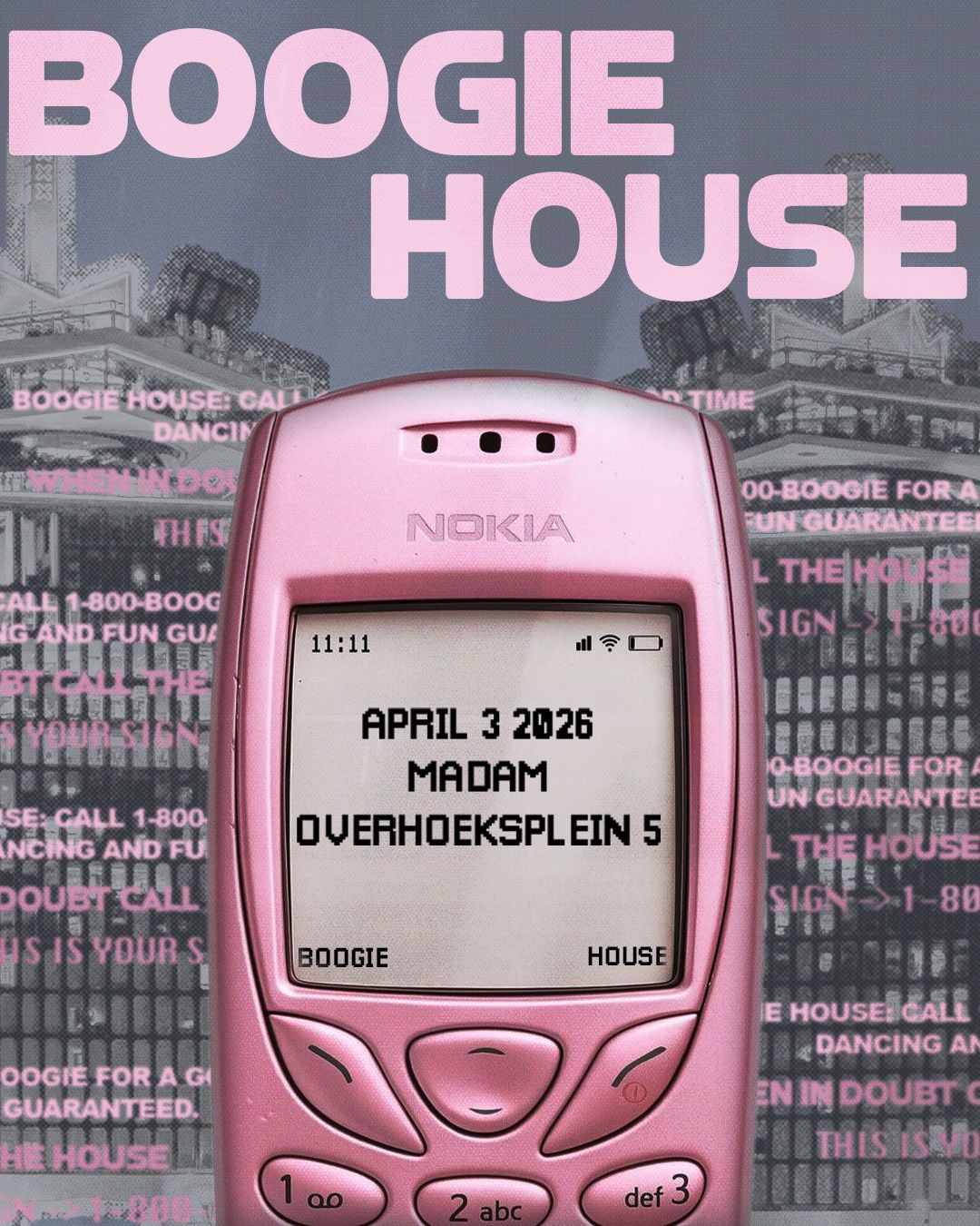 Madam by Night invites: Boogie House