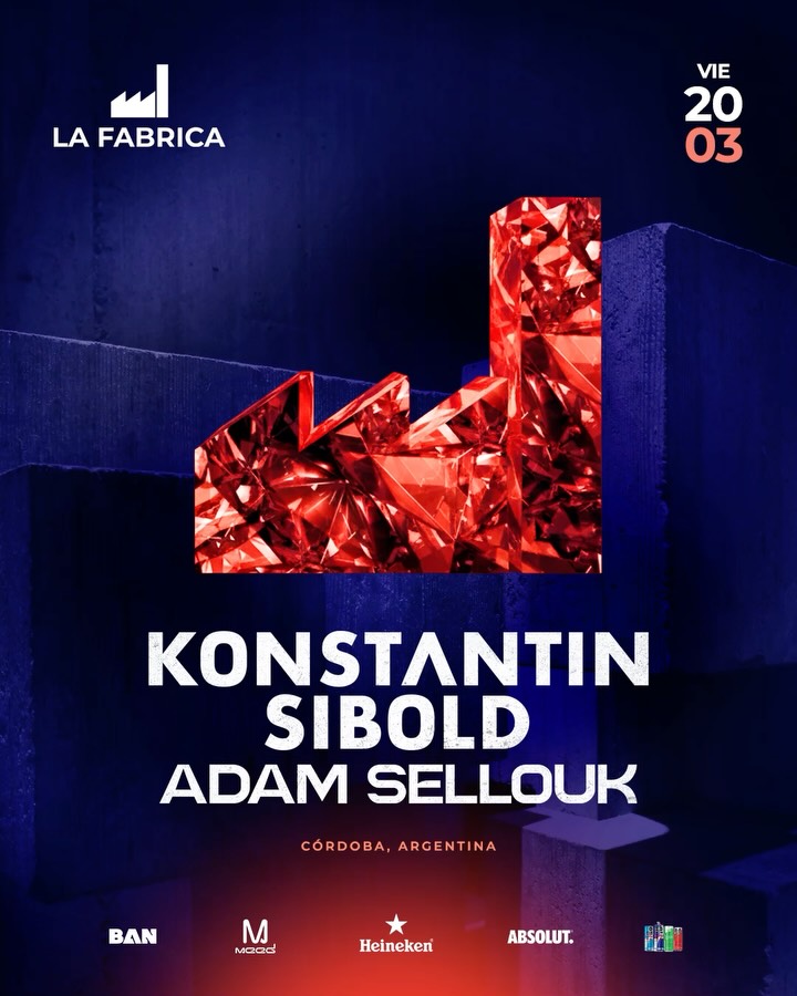 Konstantin Sibold + Adam Sellouk - by LA FABRICA, CORDOBA