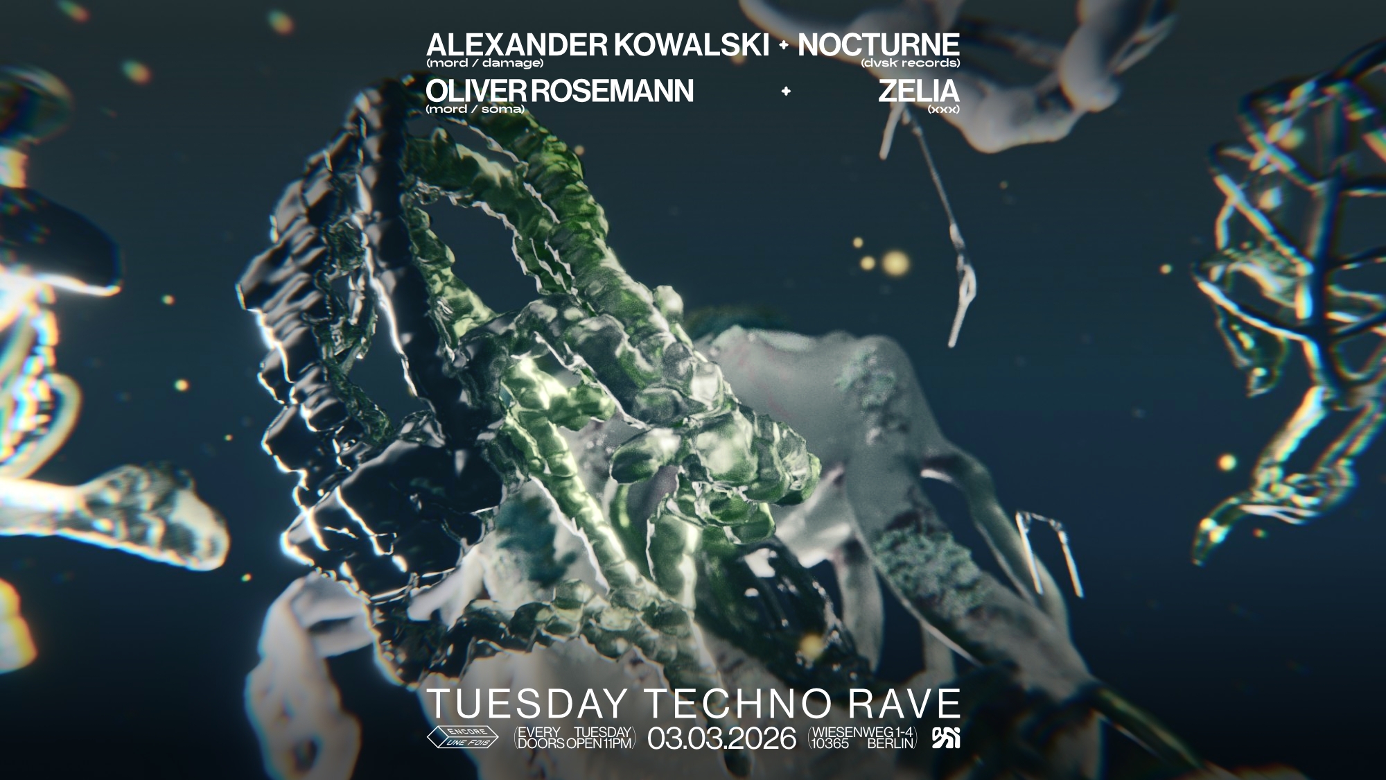 ✦encore.une.fois✦ / TUESDAY TECHNO RAVE