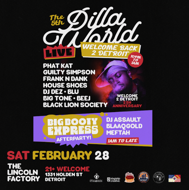 Dilla World Live at Lincoln Factory, Detroit