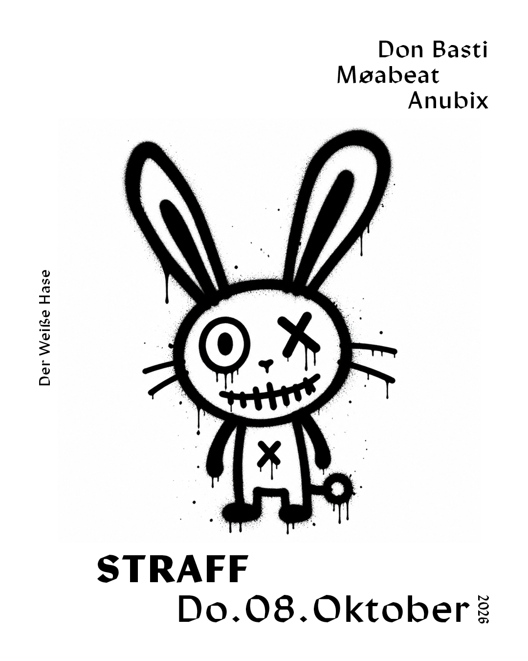 STRAFF / Thursday Techno / 5€ until 1 AM