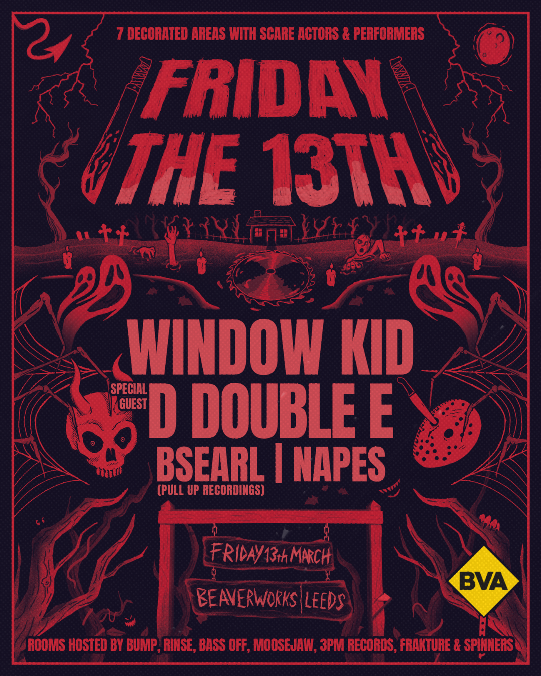 Friday The 13th with Window Kid & D Double E