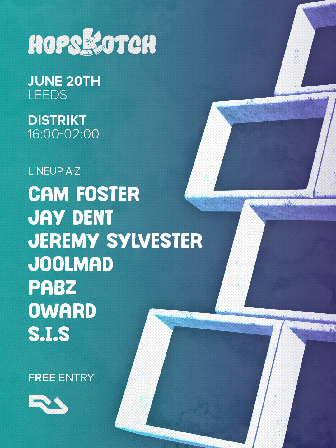 Hopskotch: Distrikt Takeover